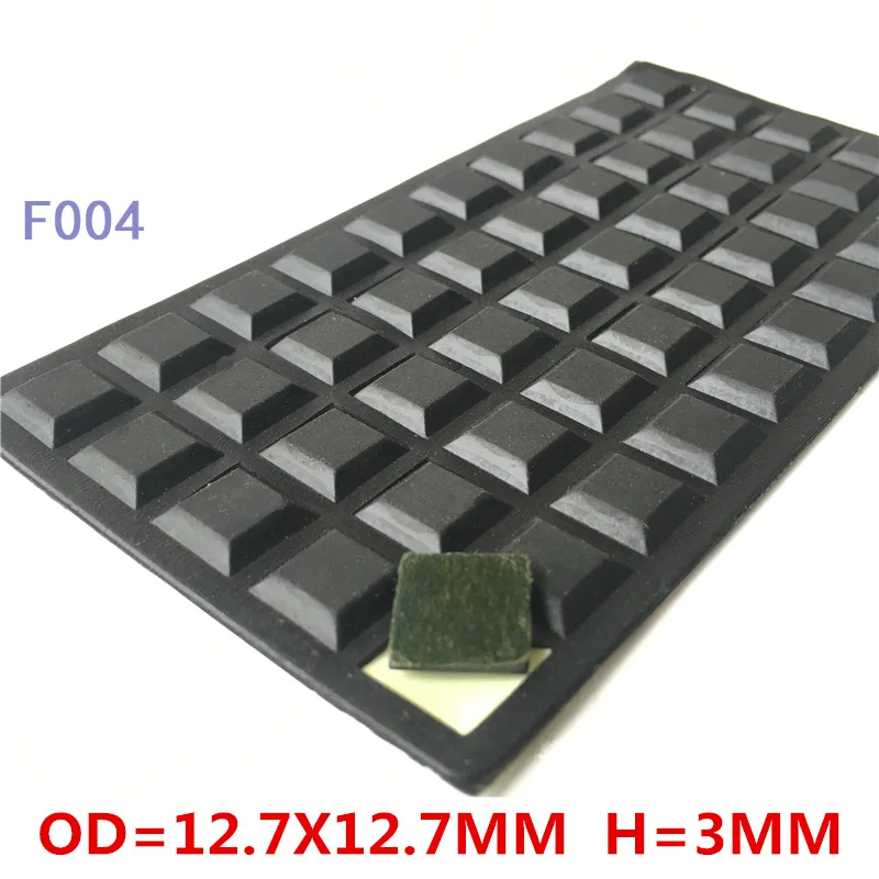 Round Foot Pad 18X20mm Shock Absorber Feet Pad Rubber Anti-shock Self-Adhesive Heightening Anti-Slip Pads Seal Gasket table foot pad,floor protector caps,table leg tips