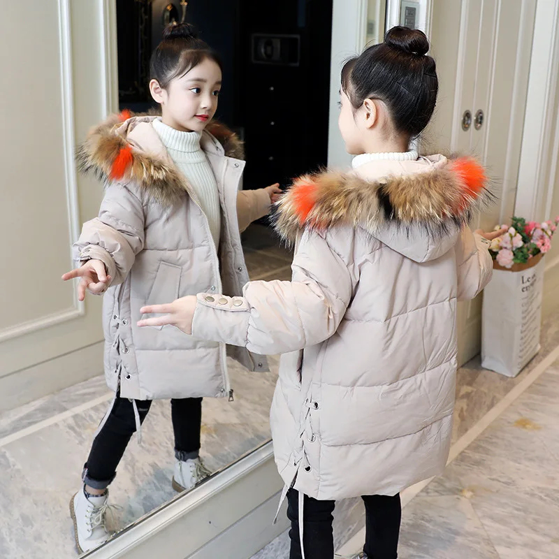 

New Kids Coats Winter Girls Warmer Jackets Childern Jacket Autmun Winter 9NT004