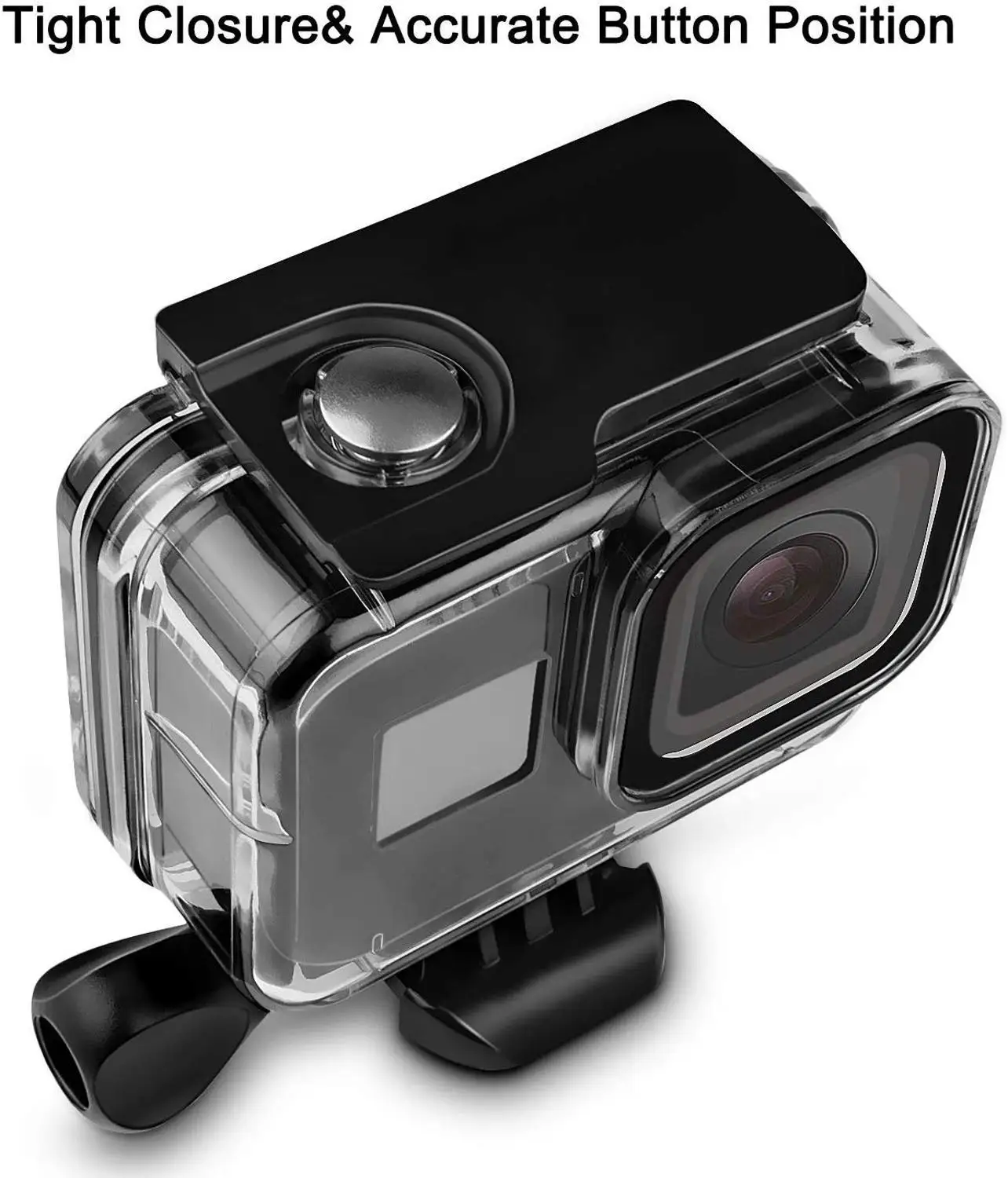 60 м/196FT Водонепроницаемый защитный корпус чехол для Gopro Hero 8 Дайвинг защитная оболочка для Gorpo Hero 8 аксессуары для экшн-камеры