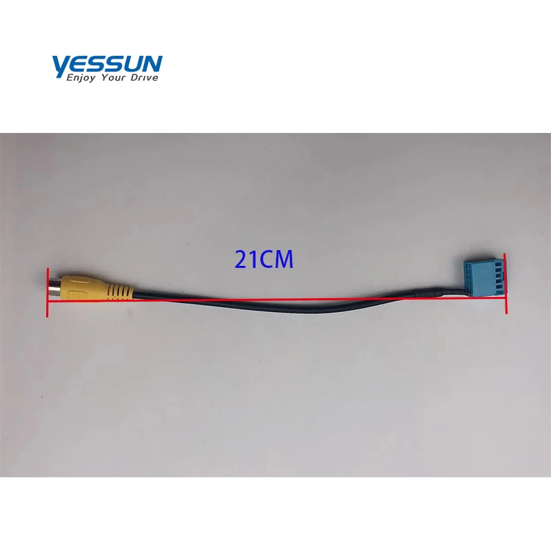 Yessun для VolkswagenMIB RCD330 плюс заднего вида камера rvc кабель с адаптером для VW Golf VI Jetta 5 6 MK5 MK6 Passat B6 Touran Tiguan