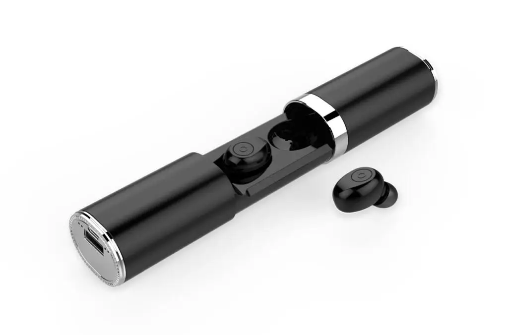 Black silver Новейший дизайн F9 Bluetooth 5,0 наушники TWS беспроводные наушники Blutooth наушники гарнитура спортивные наушники гарнитура - Цвет: Black silver