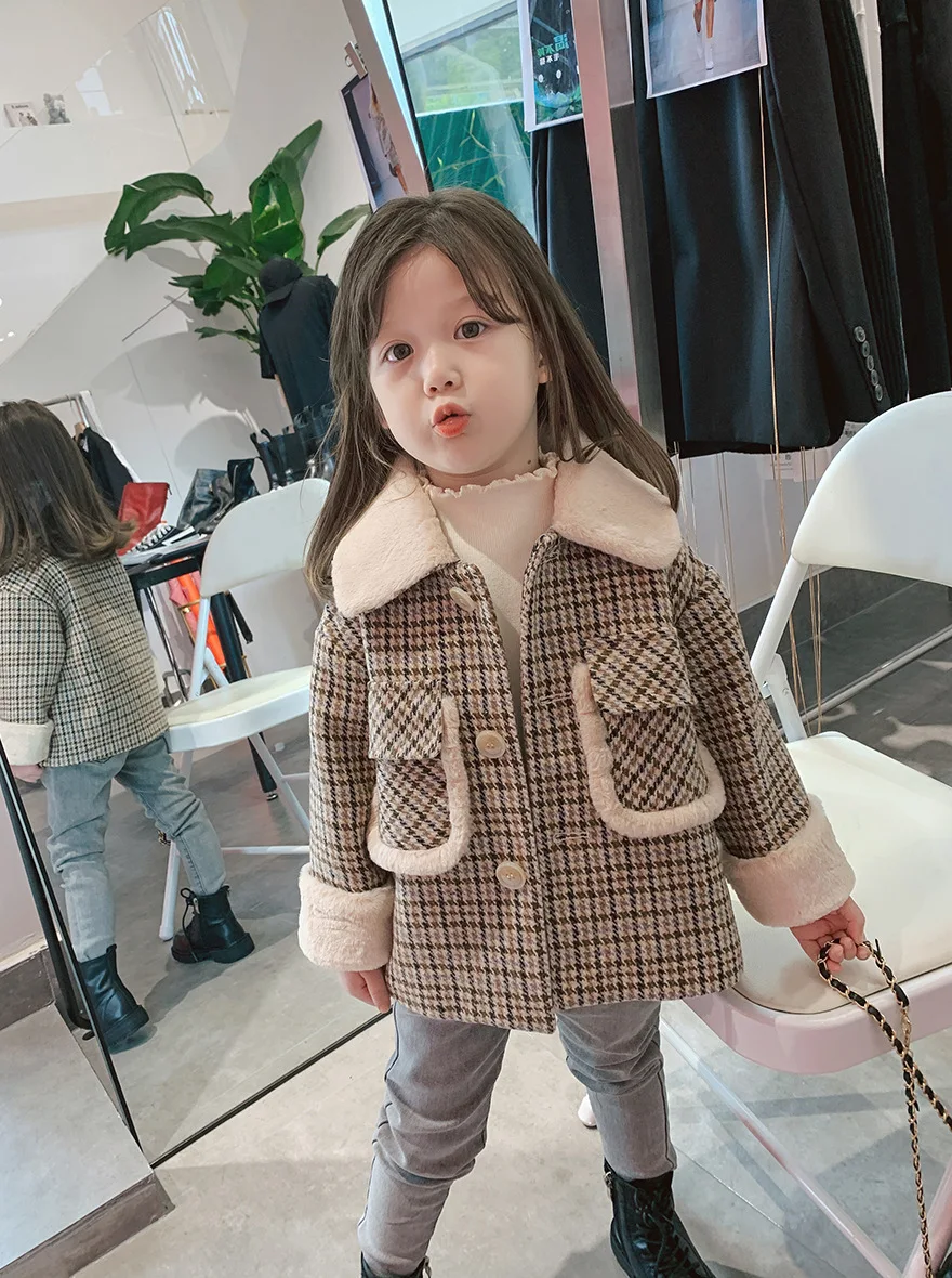 2-6 Years Winter Girls Thick Warm Parkas Coat Outerwear - Uniqwear