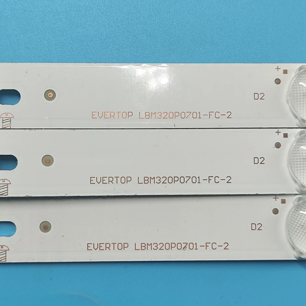 TV Illumination For Philips 32PFS6402/12 32PFT4309/60 32PFT5300/60 LED Bar Backlight Strip Line Ruler GJ-2K15 D2P5 D307-V1 V1.1 | Лампы и