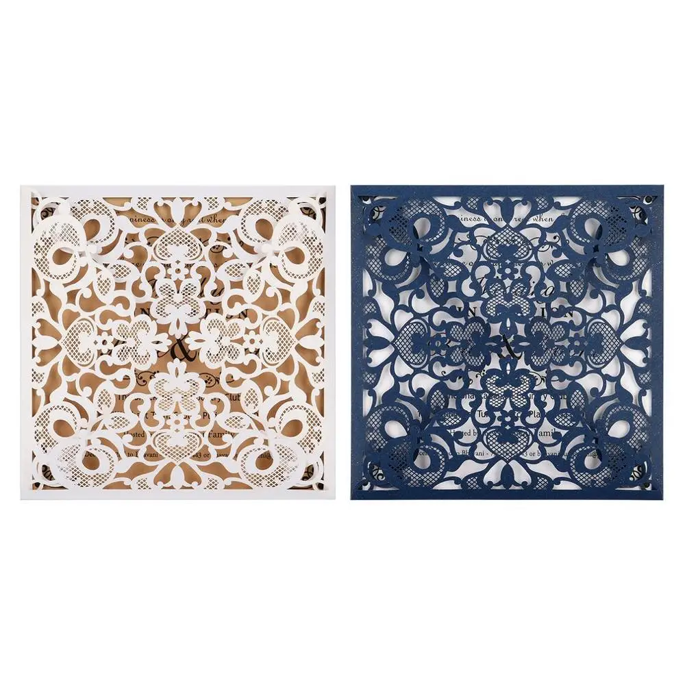 D0119 Invitation Cover Cutting Dies Handy Mini Stencils Album Paper Card Craft Decoration Cards Dec - 4000329767697