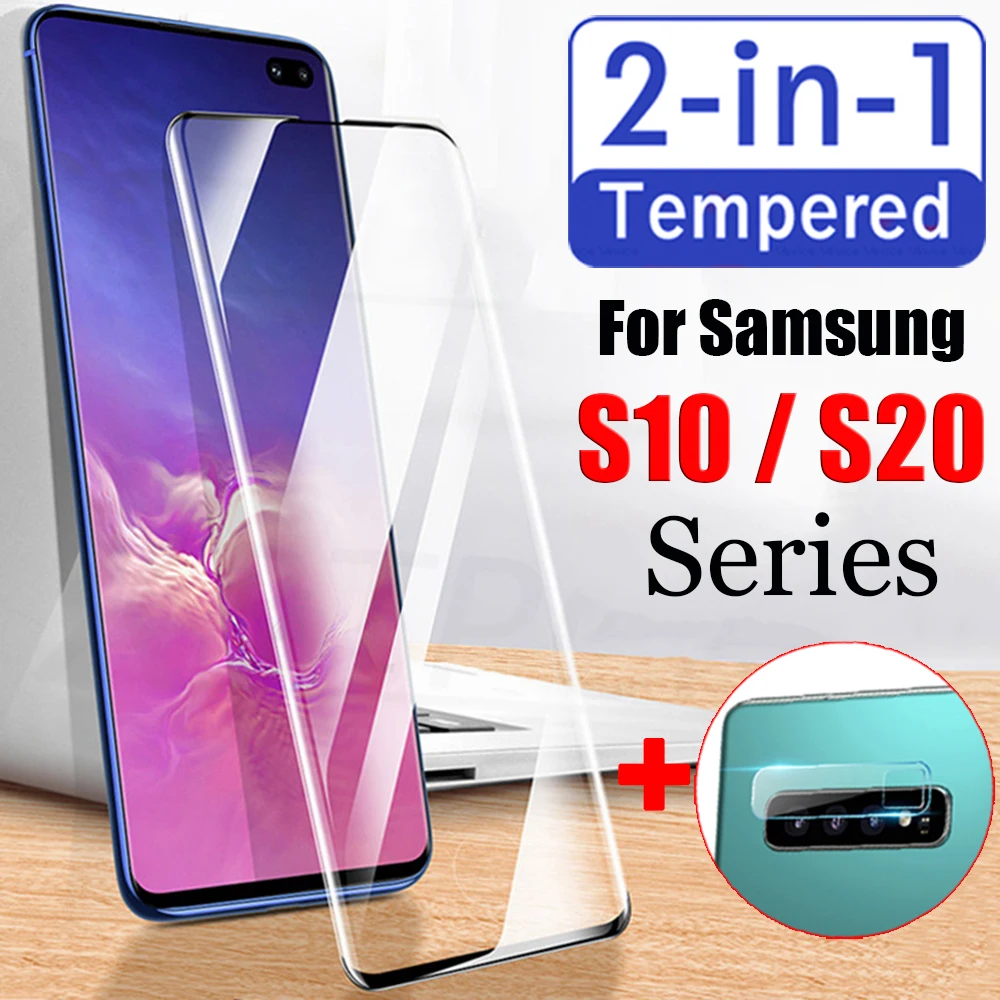 Для Samsung galaxy 10s plus защитный экран из стекла s s10 10e закаленное стекло 10 e s10plus защита