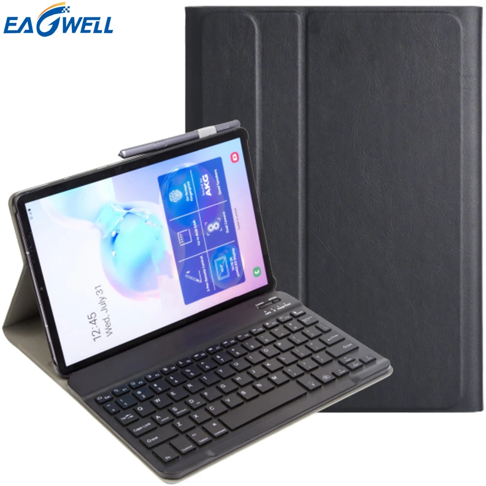 Беспроводная клавиатура с подсветкой для Samsung Galaxy Tab S7 Plus 2020 T970 T975 чехол планшета