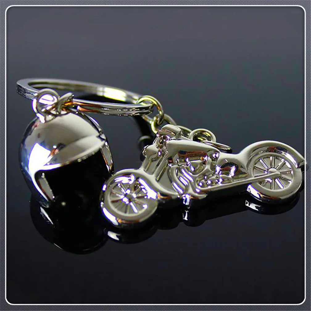 Классический 3d мотоциклетный шлем цепочка для ключей логотипы марок машин