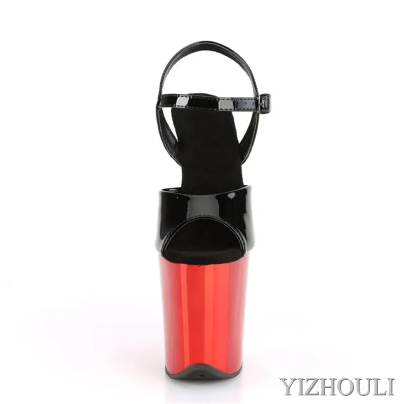 Electroplated red 8 