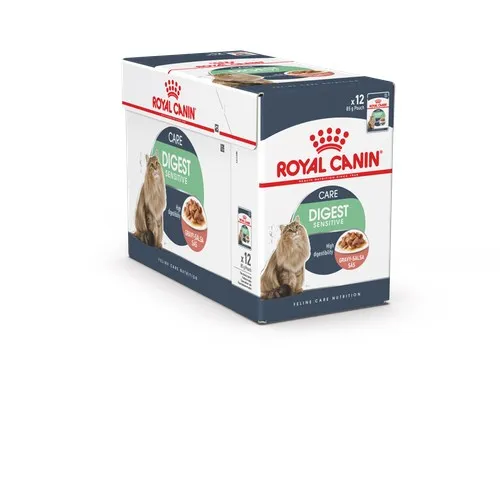 ROYAL CANIN Digest Sensitive пауч с чувств. пищев. кусочки в соусе Мясо 85г*12шт