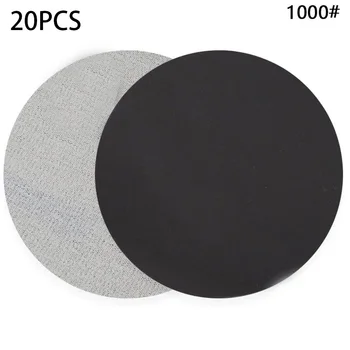 

20pcs Sanding Discs 150mm Waterproof Hook & Loop Sandpaper 600-10000 Grit