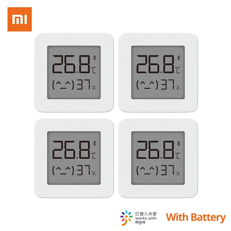 Беспроводной Bluetooth-термометр XIAOMI Mijia 2 датчик влажности и температуры цифровой