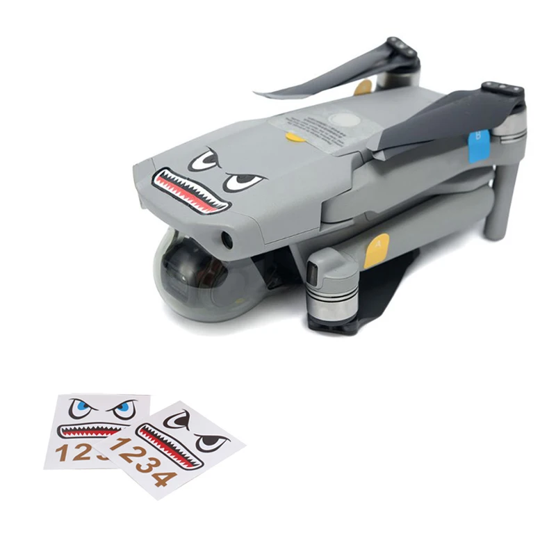 Mavic Air 2 наклейка Mini АКСЕССУАРЫ Pro Spark Body в виде акулы самолет клейкие наклейки|skin