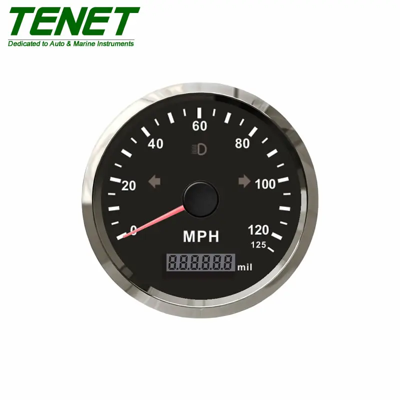 

3 Wheeler Tuk Tuk Digital Speedometer, Needle Type Chrome Bezel with Anti-fogging Performance