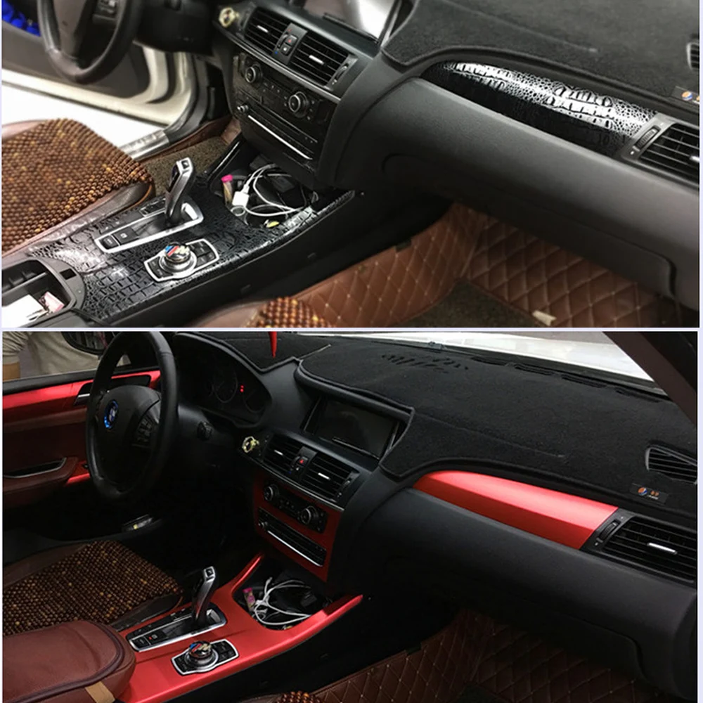 

Для BMW X3 F25 X4 F26 2011-2017 интерьерная Центральная панель управления дверная ручка наклейки из углеродного волокна Переводные картинки автостайлинг аксессуары