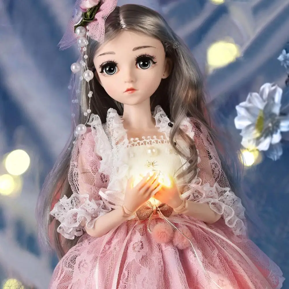 18 дюймов BJD куклы принцесса подвижные шарнирные куклы игрушки интеллектуальные реалистичные нежные модные куклы подарок для детей