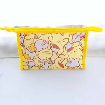 

LISM Pom Purin Melody Fashion Anime Cosmetic Bags Oxford Zipper Travel Makeup Bag Storage Wash Toiletry Girls New