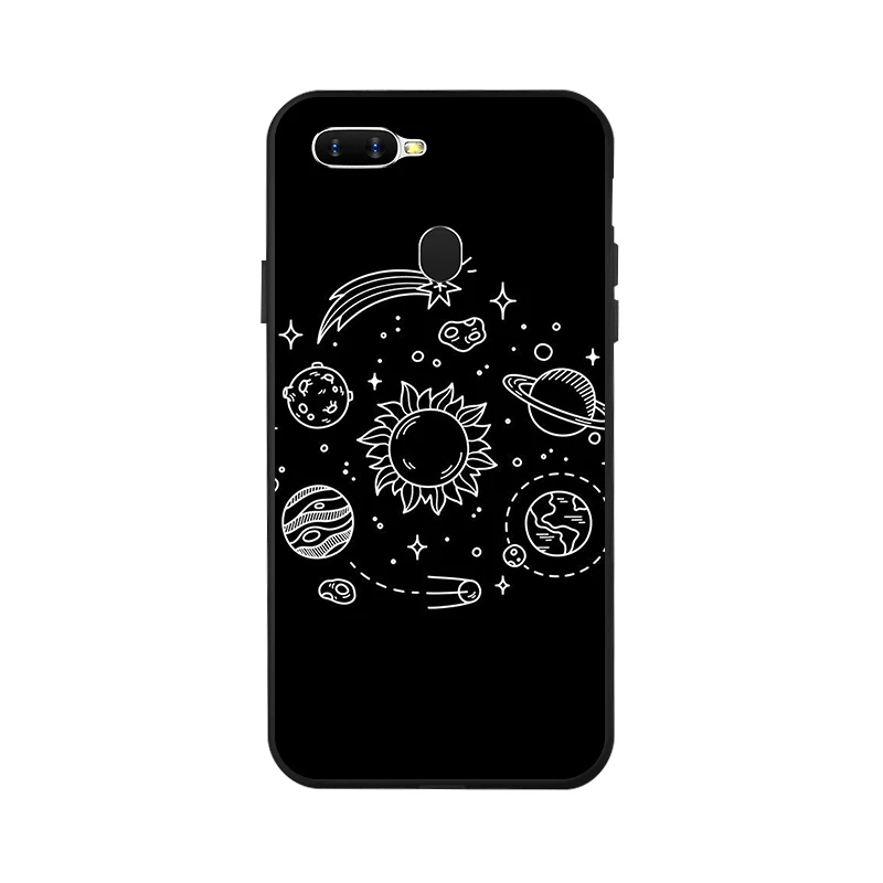 Чехол для Oppo A7 AX7, мягкий чехол с рисунком, чехол для телефона OPPO A5S A7 A 7 ax7 a x7, чехол s OPPOA7 CPH1901, чехлы - Цвет: X006