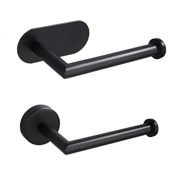 

Kitchen Roll Paper Rack Hanger Wall Mount Toilet Paper Holder Stainless Steel Bathroom Tissue Towel Accessories