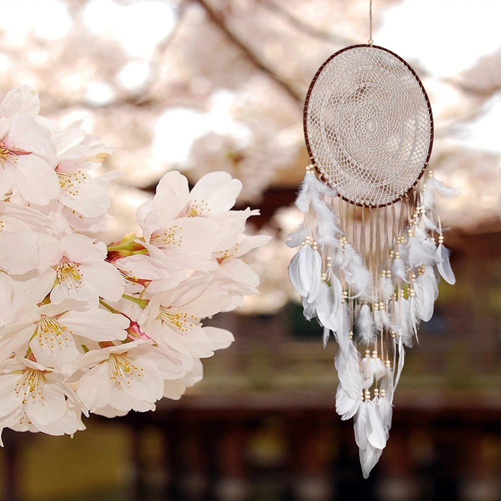 DIY Горячая Мода красочные шерсть знаменитый ветер Ловец снов Индийский стиль Ловец снов украшение комнаты идеально подходит для внутреннего украшения