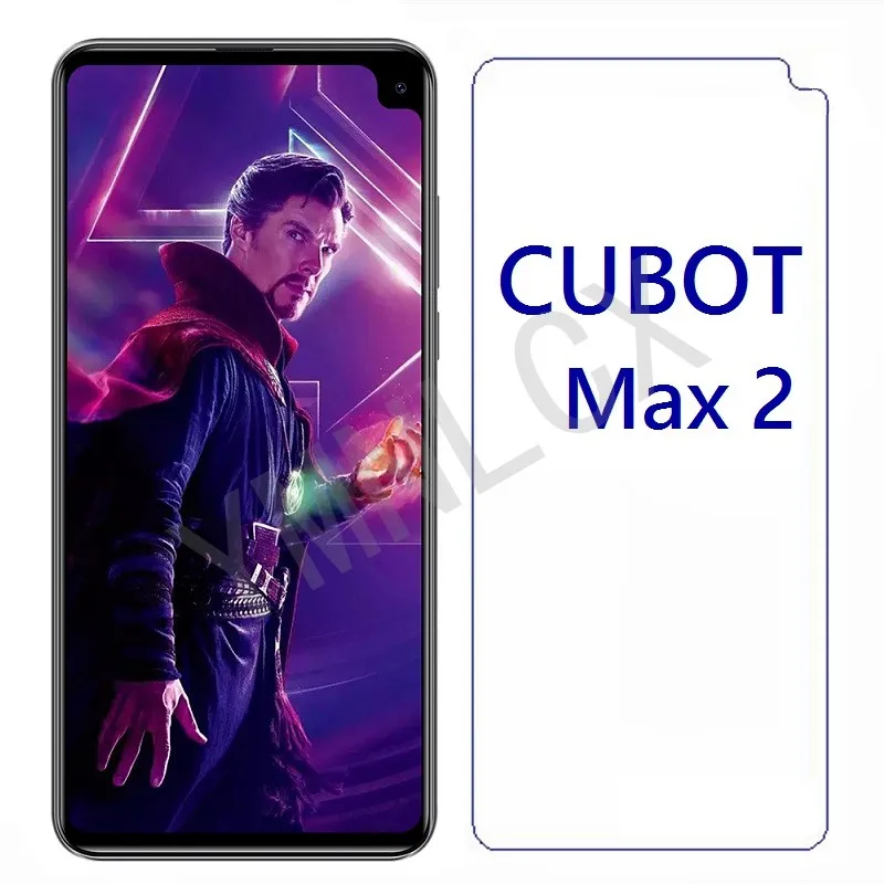Закаленное стекло для Cubot Max 2 протектор экрана 2.5D 9H Премиум Закаленное стекло для Cubot Max 2 стеклянное покрытие экрана телефона