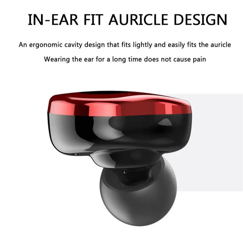 E12 TWS Bluetooth 5,0 наушники беспроводные HiFi спортивные наушники микрофон с быстрой зарядкой чехол