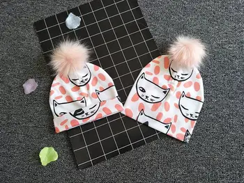 

50pcs newborn baby hat for girls pompom baby born care infant toddler hats