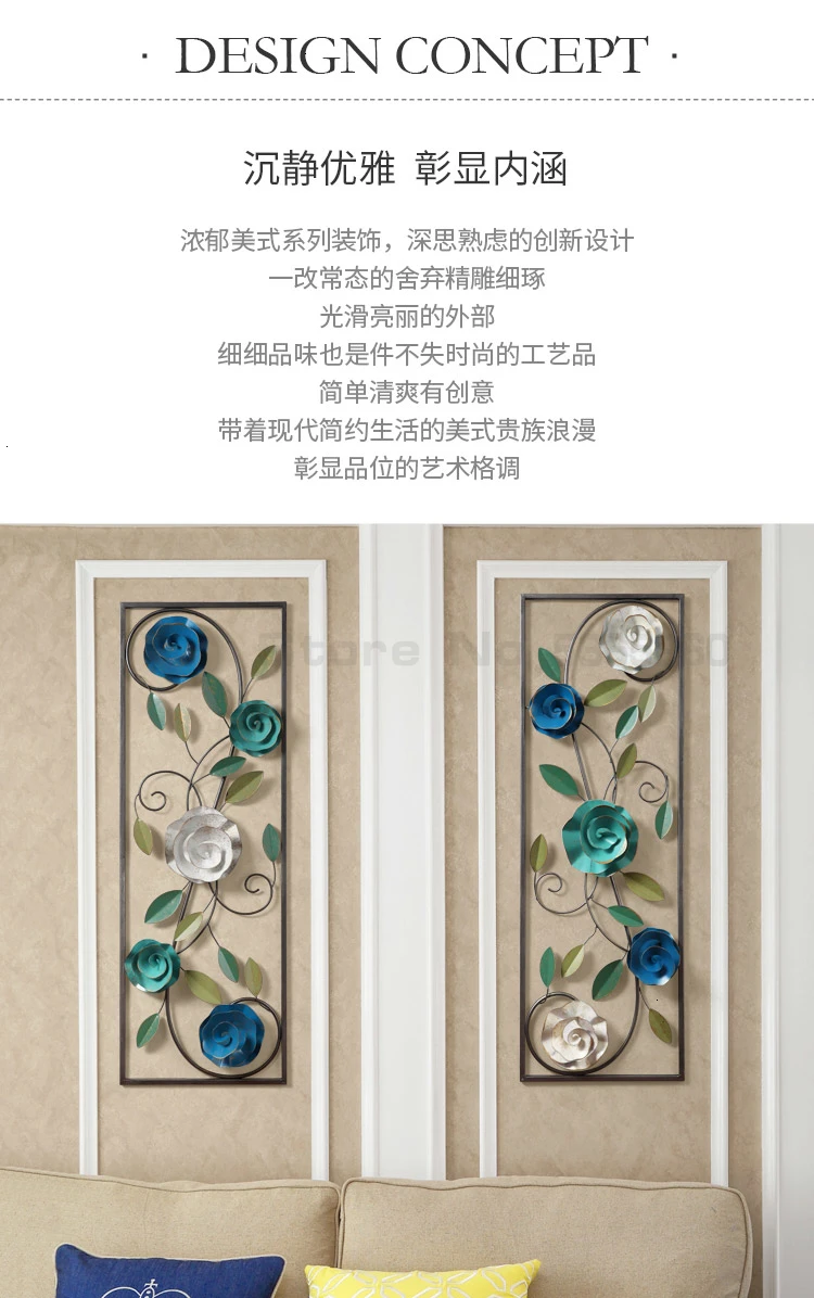 American Style Originality Wall Decoration Metal Photography Accessories Modern Store Display Mobili Stile Industriale