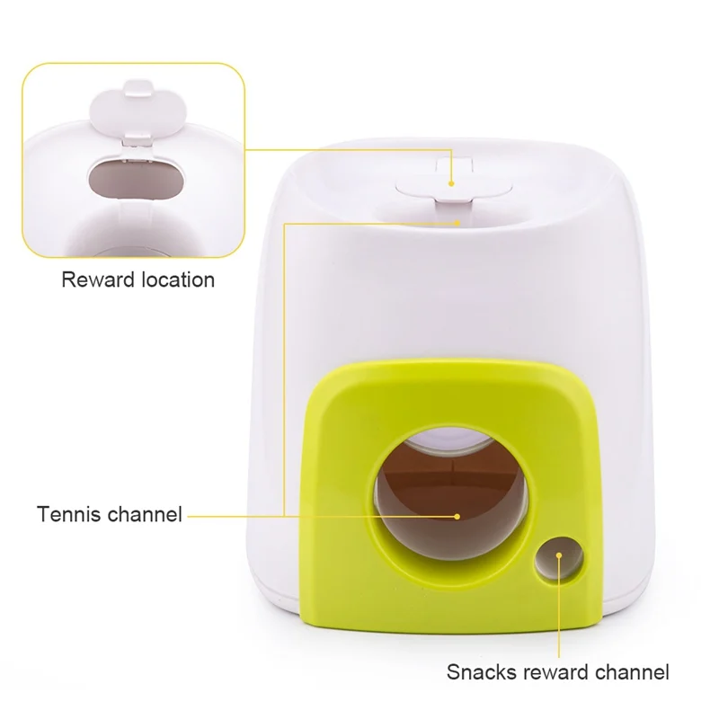 Interactive Cat Food Dispenser Pet Tennis Ball Dog Things Dogs Reward Machine Slow Toys Among Feeder Toy Interactive pet toys,dog toys,dog toy ball,dog toy