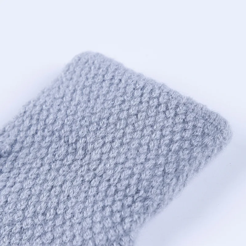 Унисекс Зимние мужские перчатки вязаные перчатки мягкие однотонные Guantes теплые женские варежки