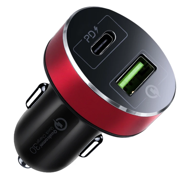 Быстрое Автомобильное зарядное устройство 2 usb порта с светодиодный вольтметр дисплей для смартфона автомобиля PUO88