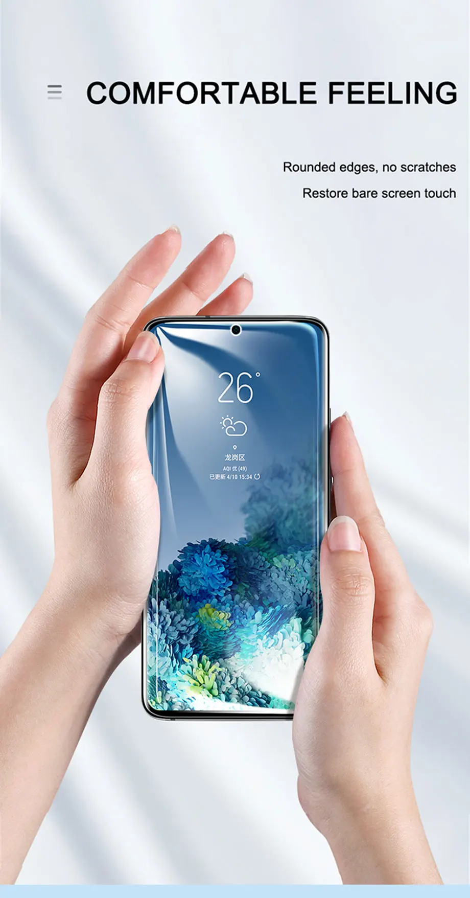 Protective Hydrogel Film Screen Protector For Samsung Galaxy S20 S10