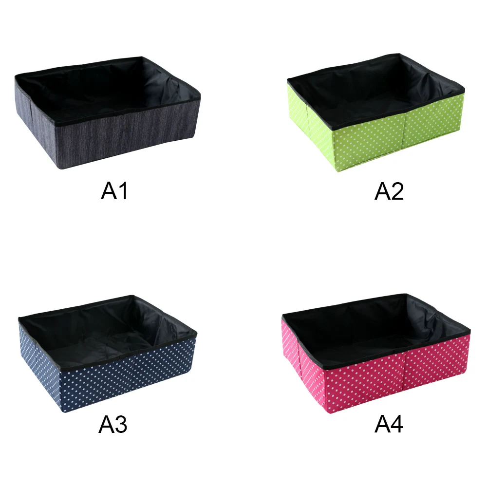 Waterproof Cat Bedpans Outdoor Travel Cat Litter Box Foldable Cat Litter Pan Puppy Kitten Toilet Training Bedpan pet supplies