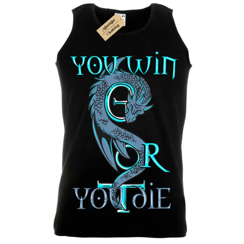 Vous Win ou Die Serpent Dragon Gilet Hommes | Мужская одежда