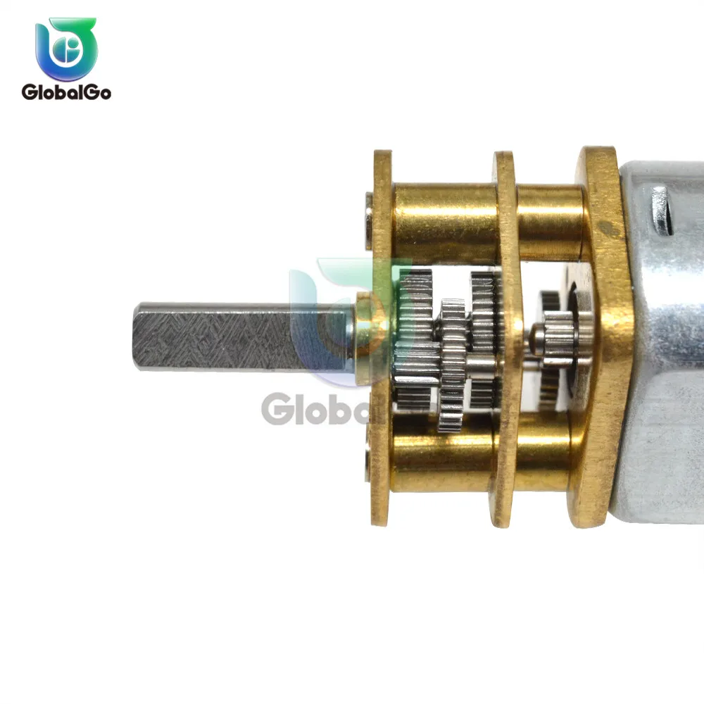 GA13-030 DIY Мини двигатель постоянного тока 6 в/100 об/мин редуктор постоянного тока мотор контроль скорости большой крутящий момент низкий уровень шума высокая скорость