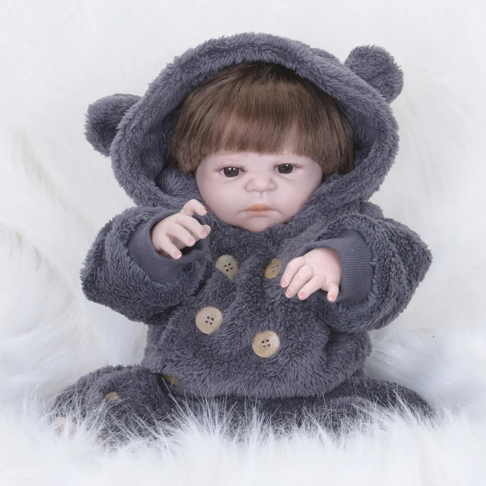 Полностью силиконовая виниловая Реалистичная кукла Reborn Девочка Младенцы Куклы 23 дюймов 58 см реалистичные принцесса детские игрушки подарок на день рождения
