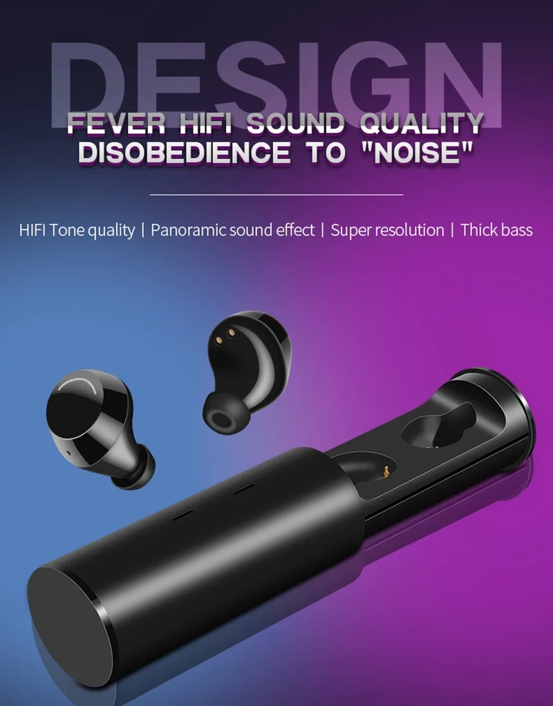 Tongdaytech TWS 29 Bluetooth 5,0 наушники IPX5 сенсорное управление EarbudsFone De Ouvido беспроводные наушники гарнитура с зарядным устройством