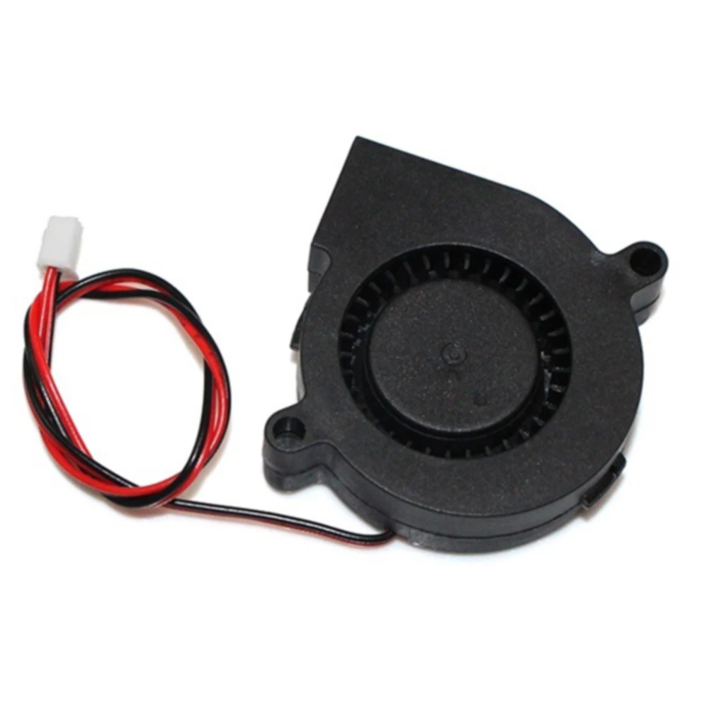 

2 Pin Precise Oil Bearing Lightweight Heatsinks Cooling Turbo Low Noise Strong Brushless Durable 3D Printer Parts Blower Fan
