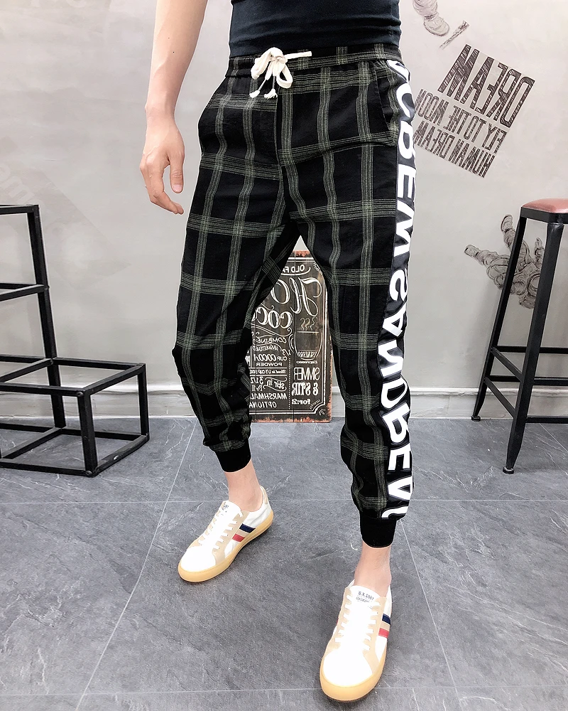 Zomer уличная петух Afdrukken человек брюки джоггеры Broek Heren хип хоп повседневные Harembroek Pantalon Homme мужские худи