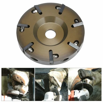

Cattle Hoof Blade Hoof Scissors Disc 7 Blades Stee Zinc Alloy Tools for Repairing Cattle Horseshoe Angle Grinder Cutter Blade