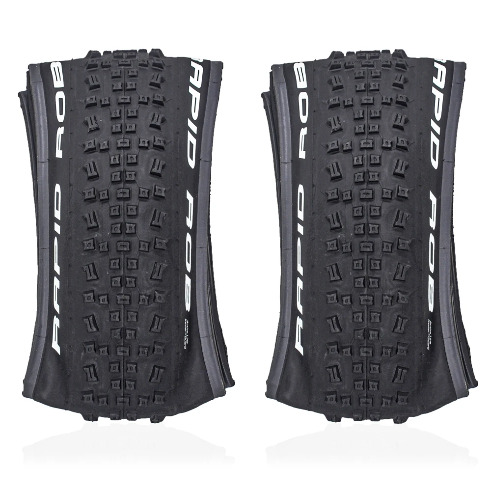 Велосипедные шины 2x Schwalbe Rapid Rob складные черные для велосипеда MTB 29x2 25-57-622 | Спорт и