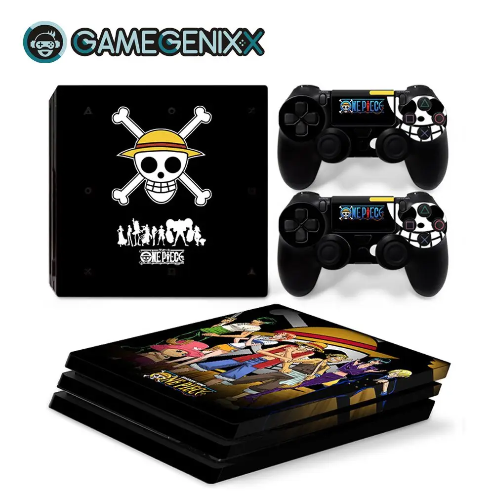 GAMEGENIXX Кожа Наклейка Защитная Наклейка Обложка полный набор для PS4 Pro консоли и 2 контроллеров-одна штука