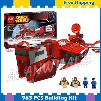 

963pcs New Space Wars Republic Cruiser 05070 Figure Building Blocks Gifts Children Kids Gifts Toys Compatible With