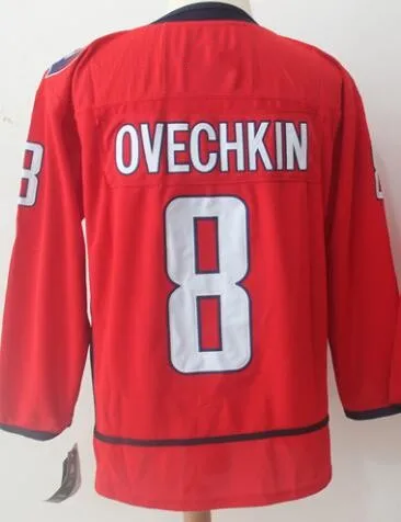 All stitched Men's TJ Oshie Alexander Ovechkin Tom Braden Holtby Nicklas Backstrom Evgeny Kuznetsov jersey - Цвет: Золотой