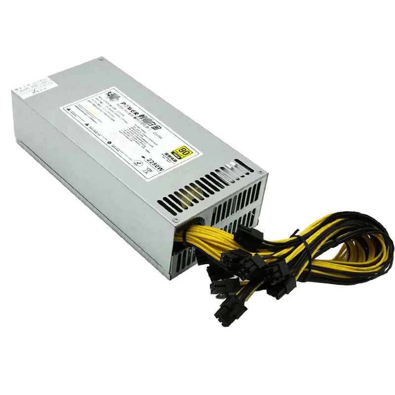 Блок питания для Ant Platinum 1U 2U 2000W блок питания S9 851 852 T9 E9 L3++ блок питания одноходовой 2200W