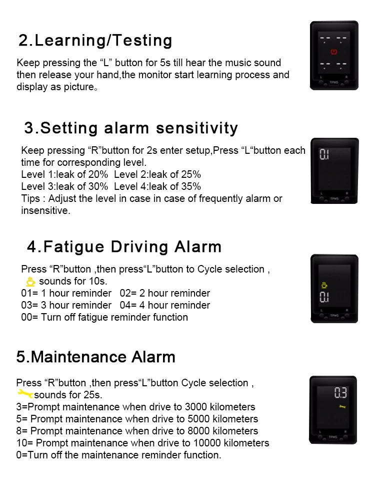 ABS, Monitoramento de Pneus, Segurança Tracker Alarme