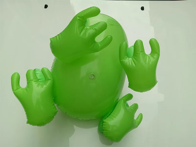 Надувные игрушки из ПВХ Меховая игрушка с фонариком лягушка стойло ночное Рынок Лидер продаж надувной лягушка