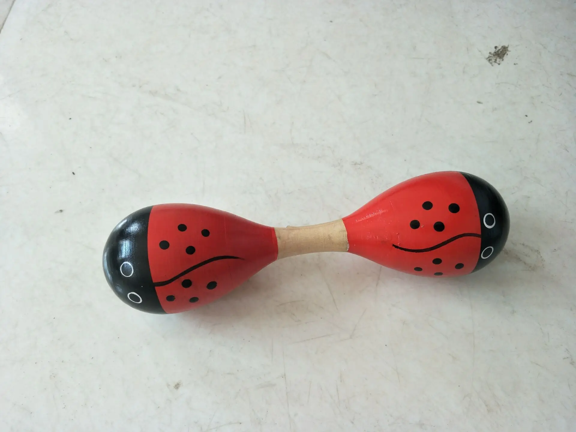 Orff инструменты деревянный большой размер двуглавый maracas ударный инструмент песочный молоток детская игрушка обучающая игрушка