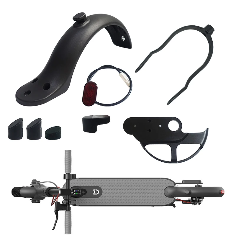 

Для xiaomi m365 1s m365 pro Электрический скутер брызговик амортизатор кронштейн силиконовая втулка задний фонарь протектор набор запчастей