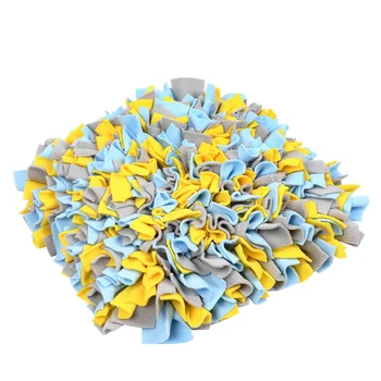 

Feeding Smell Blanket Nose Work Soft Pet Toys Washable Training Sniffing Pad Home Foraging Skill Woven Modern Dog Snuffle Mat