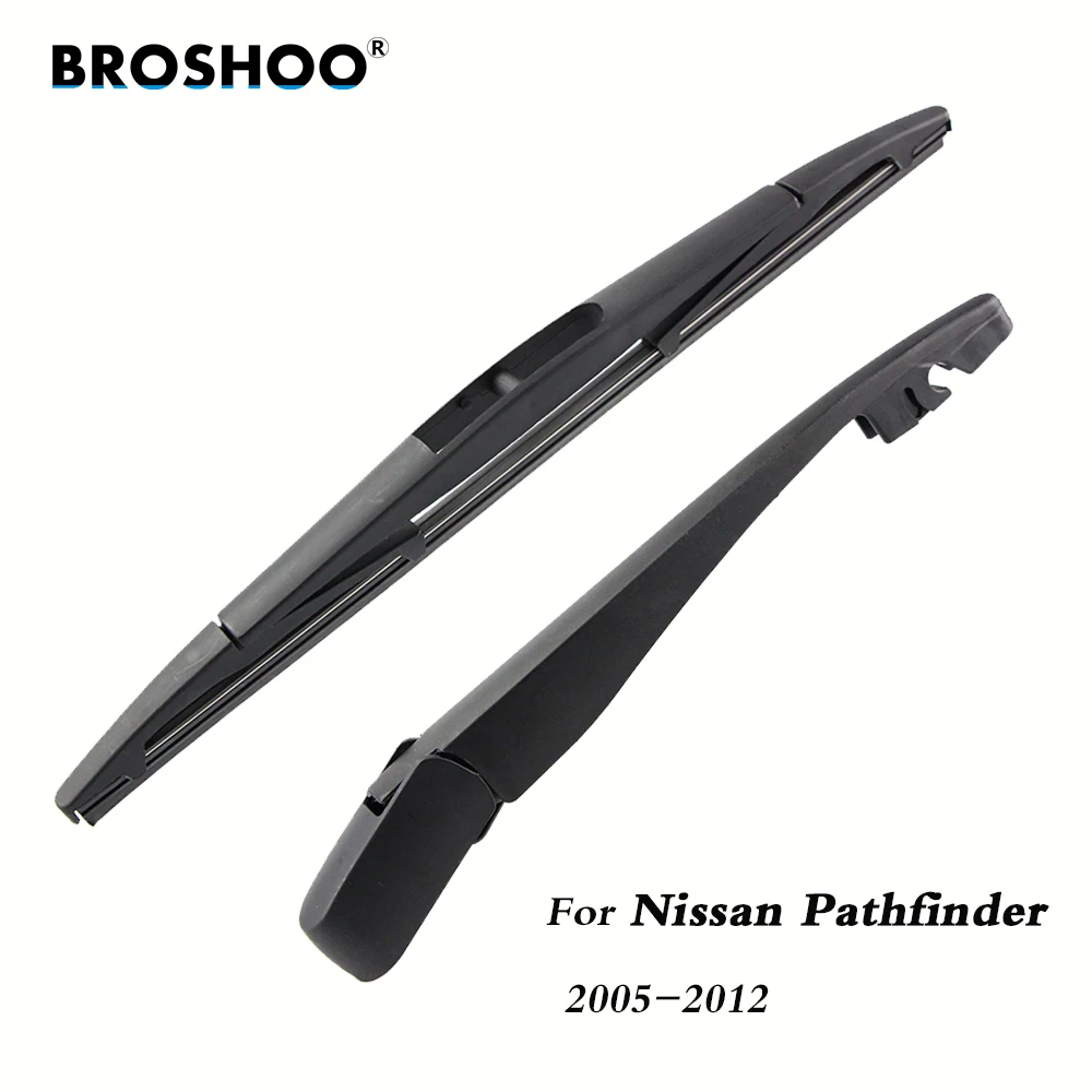 BROSHOO Car Rear Wiper Blades Back Windscreen Wiper Arm For Nissan